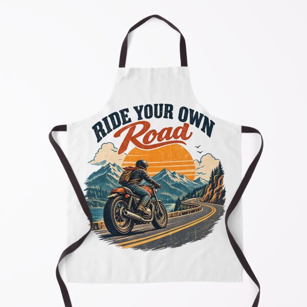Item preview, Ride Your Own Road Vintage Motorcycle designed and sold by EYEMIRA FASHION.