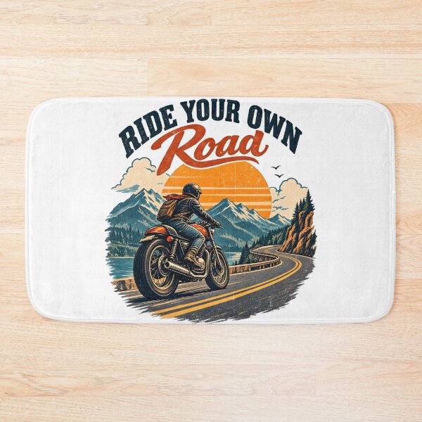 Item preview, Ride Your Own Road Vintage Motorcycle designed and sold by EYEMIRA FASHION.