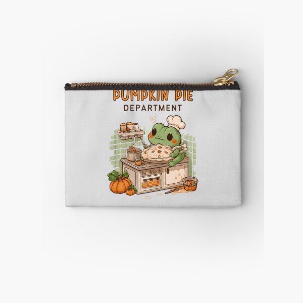 Item preview, Pumpkin Pie Department - Cute Autumn Frog Baking Pumpkin Pie designed and sold by AceEye.