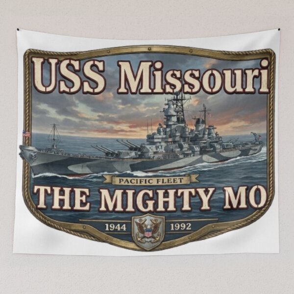 Item preview, USS Missouri The Mighty Mo designed and sold by Kirrindy Designs.