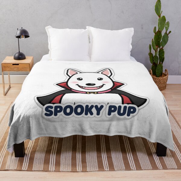 Item preview, Spooky Pup Vampire Bull Terrier Sticker designed and sold by LunaAdventurer.