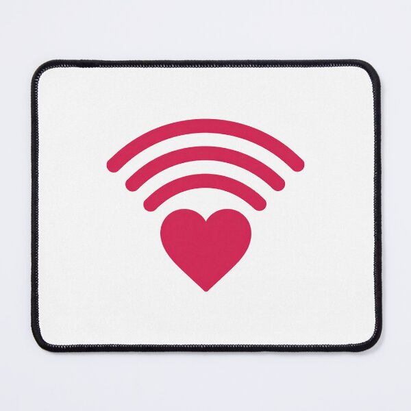 Item preview, Love Signal – Heart and Wi-Fi Connection Symbol designed and sold by Alphakenon.