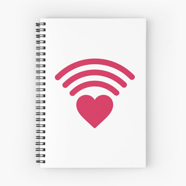 Item preview, Love Signal – Heart and Wi-Fi Connection Symbol designed and sold by Alphakenon.