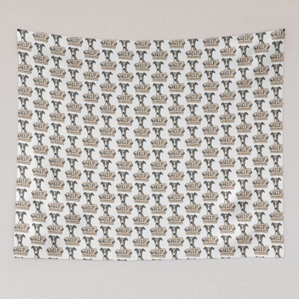 Item preview, Funny Greyhound Mom Design - Help She's Not My Real Mom Humorous Dog Lover Gift designed and sold by IseeRobots.