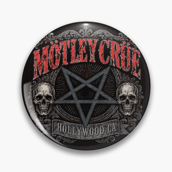 Item preview, Mötley Crüe – 80s Hard Rock Design designed and sold by rockthatshirt.