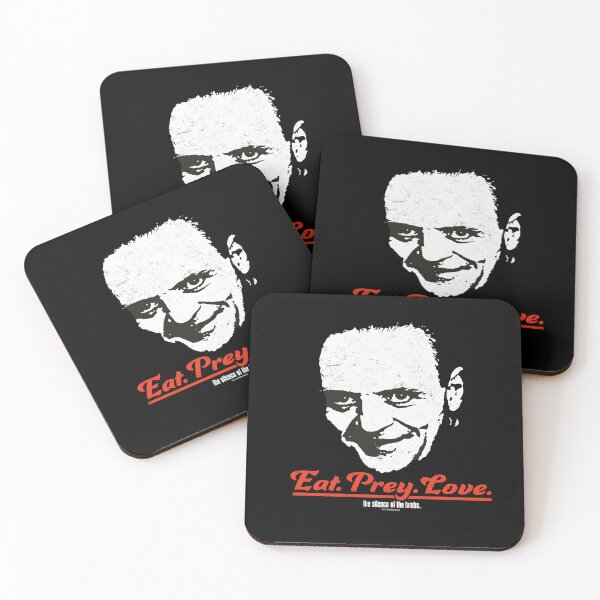 Item preview, Hannibal Lecter Eat Prey Love Silence Lambs T Shirt designed and sold by Ekonolotie.