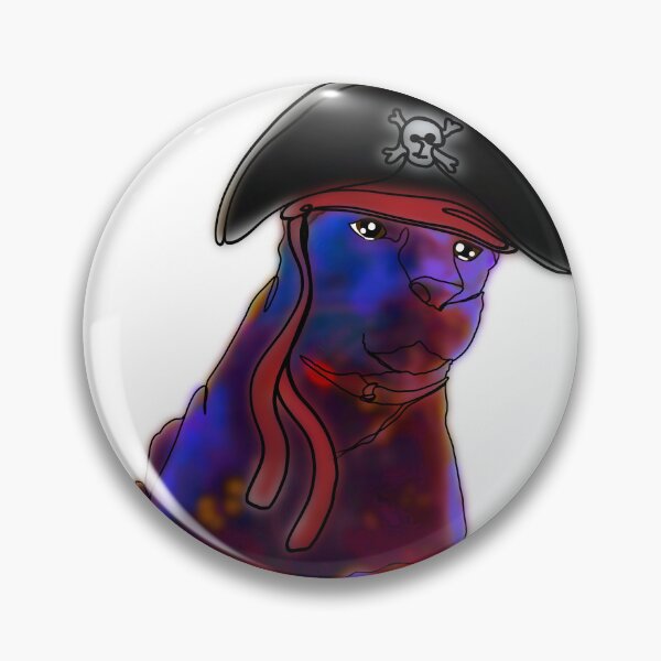 Item preview, Pam the Panther Wearing a pirate Hat – animalzinhats designed and sold by Ashley’sAnimalz.