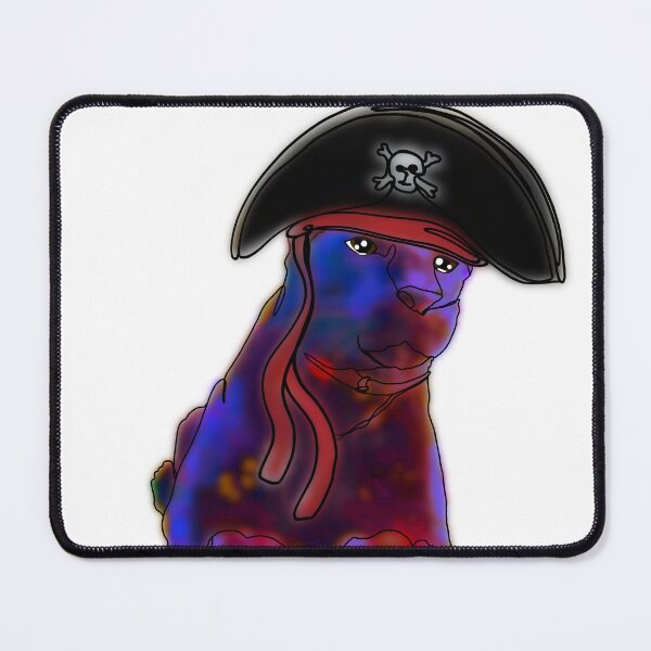 Item preview, Pam the Panther Wearing a pirate Hat – animalzinhats designed and sold by Ashley’sAnimalz.
