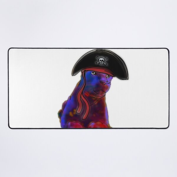 Item preview, Pam the Panther Wearing a pirate Hat – animalzinhats designed and sold by Ashley’sAnimalz.
