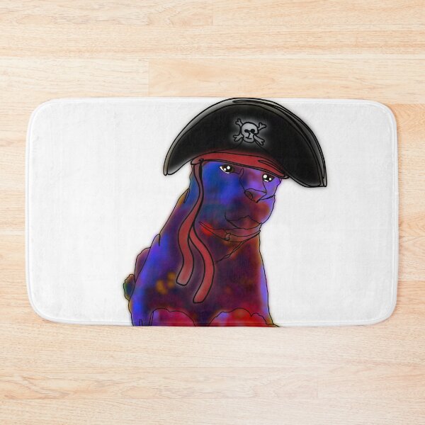 Item preview, Pam the Panther Wearing a pirate Hat – animalzinhats designed and sold by Ashley’sAnimalz.
