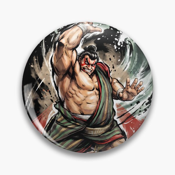 Item preview, E. Honda Street Fighter Fighting Game Graphic Tee designed and sold by Senpaiwaves.