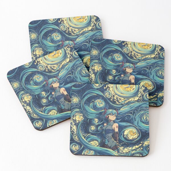 Item preview, Starry Night Miku designed and sold by COFFEEWITHARTS.