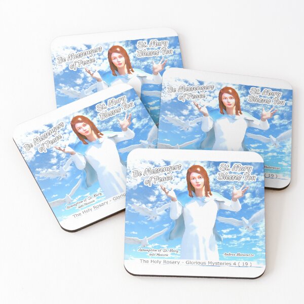Item preview, St. Mary into Heaven - Message of Peace designed and sold by Andrea Matarazzo.