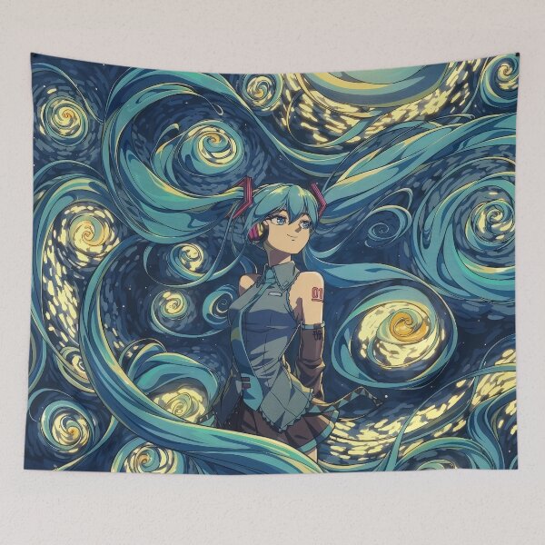 Item preview, Starry Night Miku designed and sold by COFFEEWITHARTS.