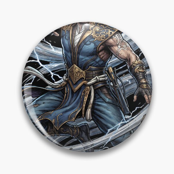 Item preview, Fujin Mortal Kombat Fighting Game Streetwear Tee designed and sold by Senpaiwaves.