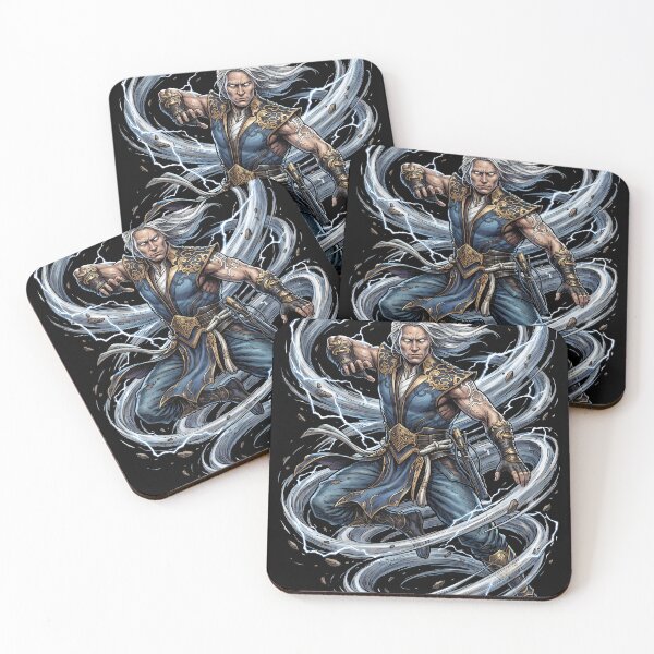 Aperçu de l'œuvre T-shirt streetwear Fujin Mortal Kombat, jeu de combat créée et vendue par Senpaiwaves.