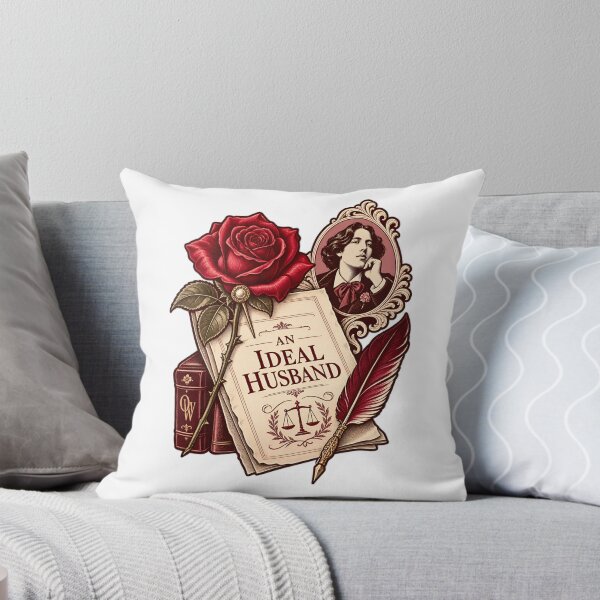 Item preview, Oscar Wilde An Ideal Husband Rose and Scales designed and sold by Fenay Designs.