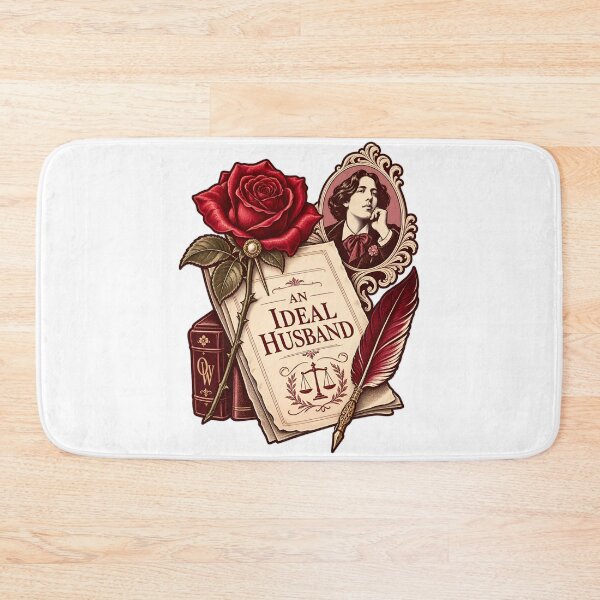 Item preview, Oscar Wilde An Ideal Husband Rose and Scales designed and sold by Fenay Designs.