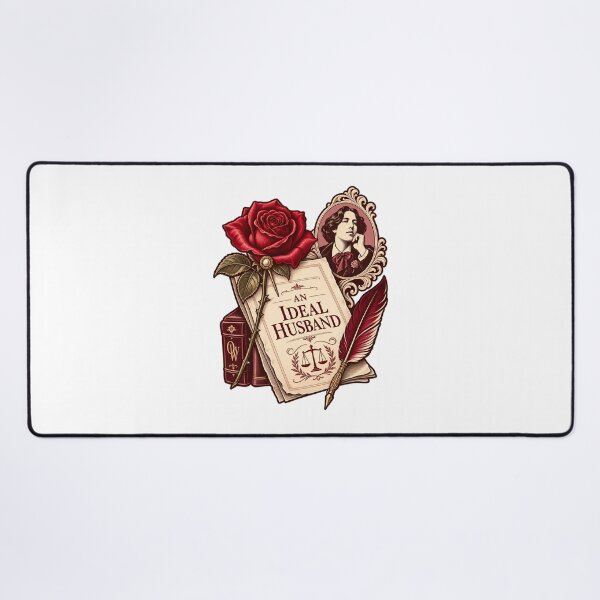 Item preview, Oscar Wilde An Ideal Husband Rose and Scales designed and sold by Fenay Designs.