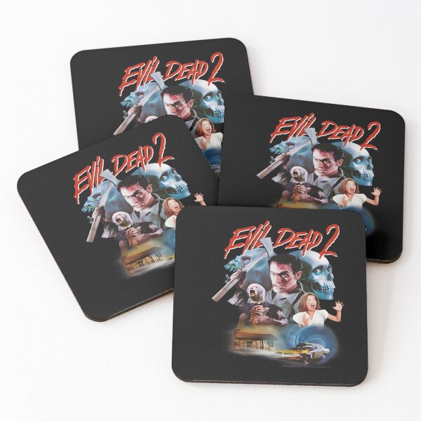 Item preview, Evil Dead 2 Horror Movie Poster Design designed and sold by Ekonolotie.