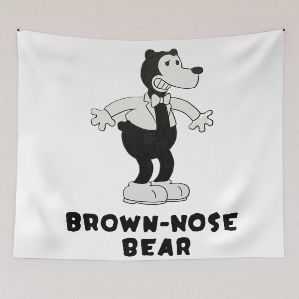 Item preview, Brown-Nose Bear designed and sold by KillTheInternet.