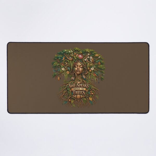 Item preview, She Speaks Through the Trees | Sacred Tree Spirit | Mother Nature Art designed and sold by 'VARI'.