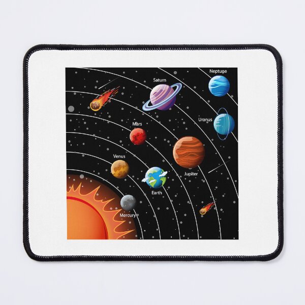 Item preview, Planets of the Solar System Illustrated Artwork by IMATIVE designed and sold by asilv bray.