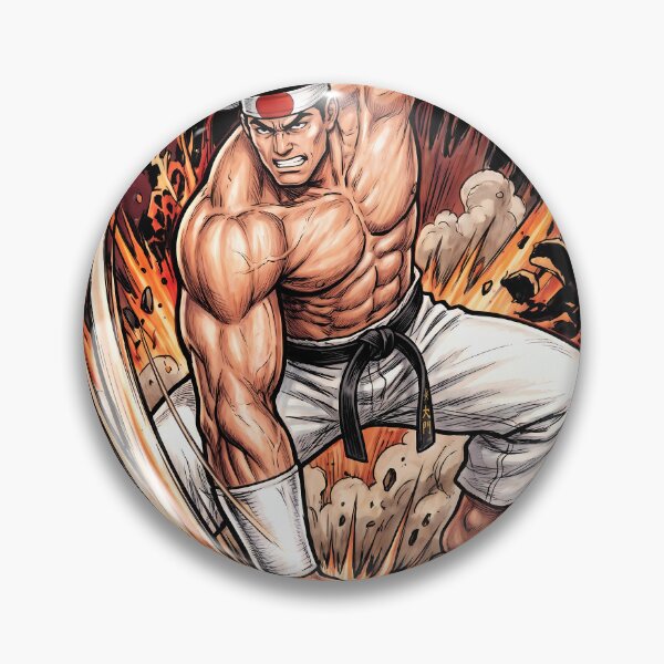 Item preview, Goro Daimon The King of Fighters Fighting Game Graphic Tee designed and sold by Senpaiwaves.