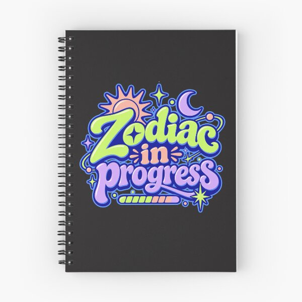 Item preview, Zodiac in Progress – Funny Astrology Loading Typography designed and sold by MetaModel Editions.