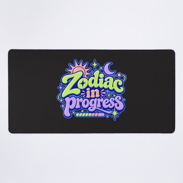 Item preview, Zodiac in Progress – Funny Astrology Loading Typography designed and sold by MetaModel Editions.