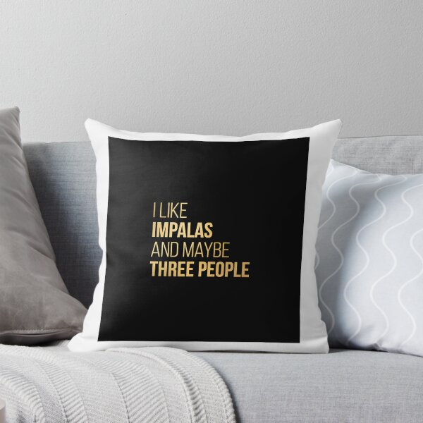 Item preview, I Like Impalas And Maybe Three People in Gold Artistic Car Design by DuxDesign designed and sold by MidasMitty.