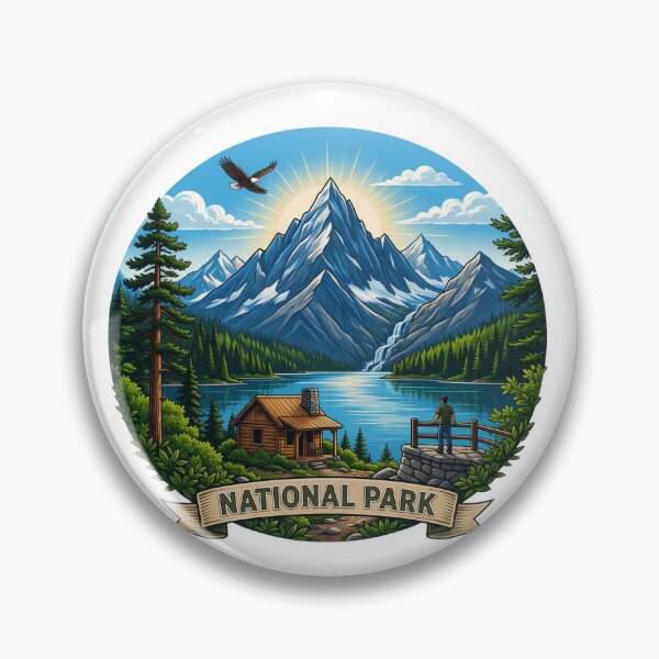 Item preview, National park-inspired landscape designed and sold by DVerse Studio.