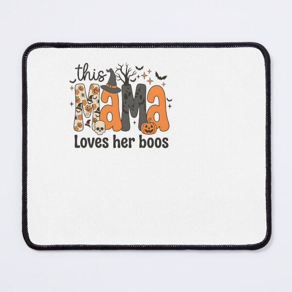 Item preview, This Mama Loves Her Boos Halloween Mom designed and sold by KroghDs.