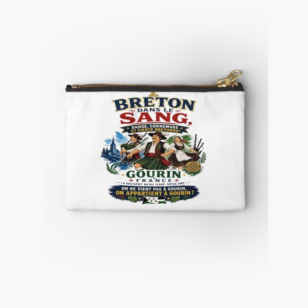Item preview, Breton Dans Le Sang: Gourin France - Celtic Pride & Bagpipe Festival T-Shirt designed and sold by Sushikidsntoddlers.