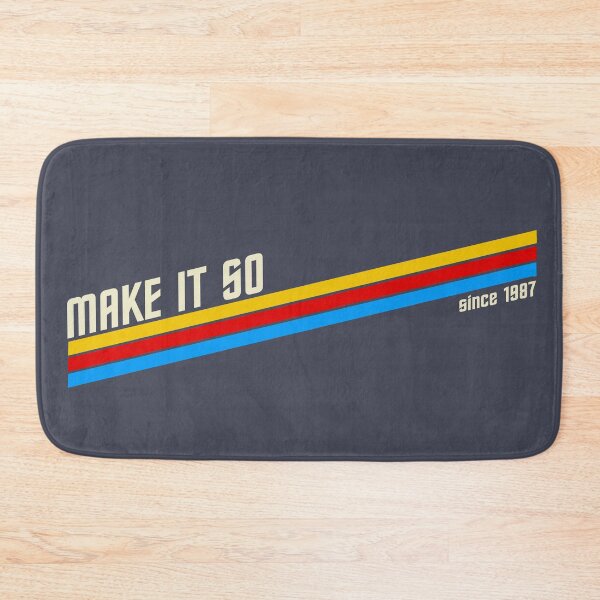 Item preview, MAKE IT SO – Retro Sci‑Fi (Since 1987) designed and sold by VoglR.