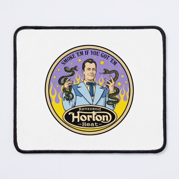Item preview, Reverend Horton Heat Inspired Smoke Em If You Got Em Colorful Design designed and sold by JessElle05.