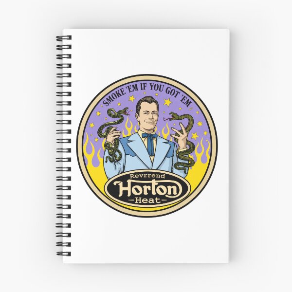 Item preview, Reverend Horton Heat Inspired Smoke Em If You Got Em Colorful Design designed and sold by JessElle05.