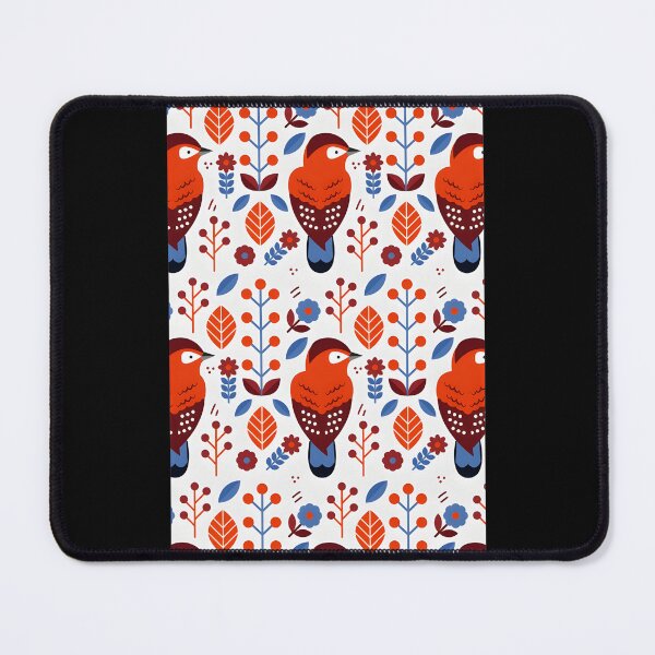 Item preview, Scandinavian Folk Pattern Traditional Nordic Design Art designed and sold by asilv bray.