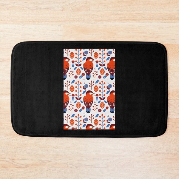Item preview, Scandinavian Folk Pattern Traditional Nordic Design Art designed and sold by asilv bray.