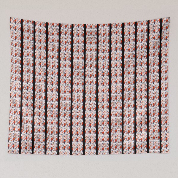 Item preview, Scandinavian Folk Pattern Traditional Nordic Design Art designed and sold by asilv bray.