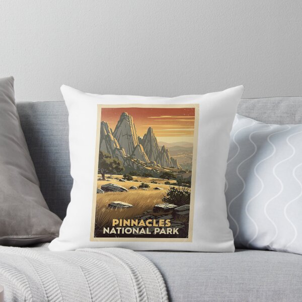 Item preview, Pinnacles National Park Vintage Travel Art designed and sold by Teelogic.