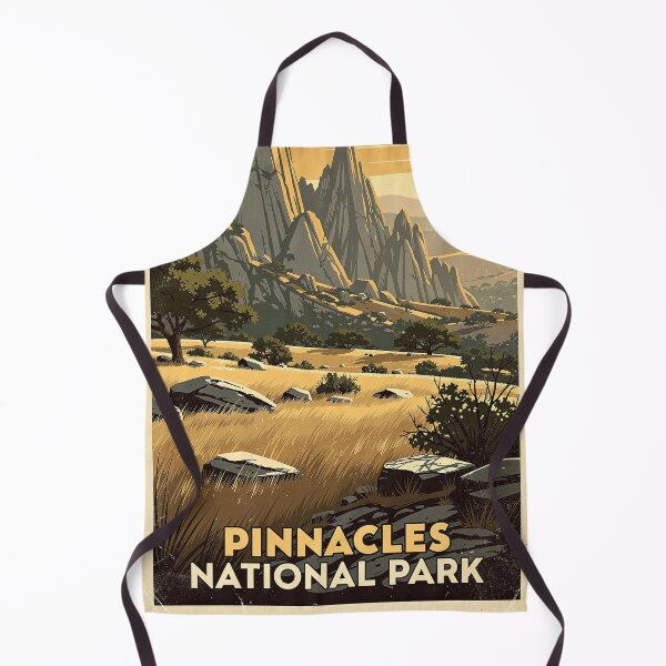 Item preview, Pinnacles National Park Vintage Travel Art designed and sold by Teelogic.
