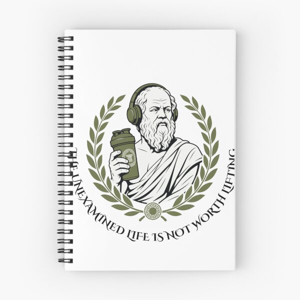 Item preview, FUNNY GYM SOCRATES PHILOSOPHY WEİGHTLİFTİNG FİTNESS designed and sold by CREATIVE MOTIONS.