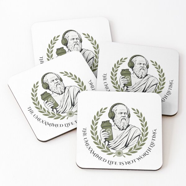 Item preview, FUNNY GYM SOCRATES PHILOSOPHY WEİGHTLİFTİNG FİTNESS designed and sold by CREATIVE MOTIONS.