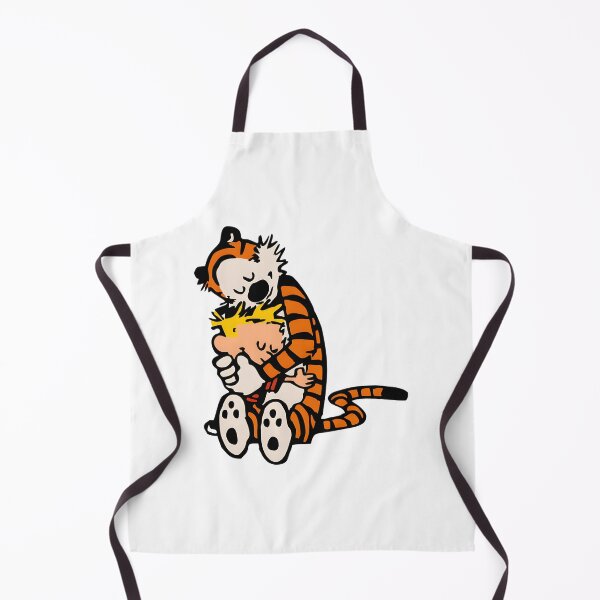Item preview, Calvin and Hobbes Inspired Heartwarming Hug Illustration designed and sold by Madhuri Subbarao.