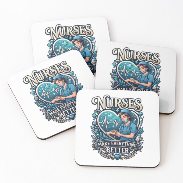 Item preview, Nurses Make Everything Better Inspirational Nurse designed and sold by PixelStyle Studio.