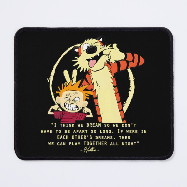 Item preview, Calvin and Hobbes Inspired Hungry Cartoon Illustration designed and sold by Madhuri Subbarao.