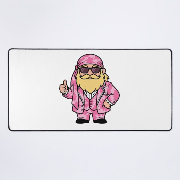 Item preview, Jesse The Body Ventura Pink Tuxedo Garden Gnome designed and sold by Bad-Decisions-Designs.