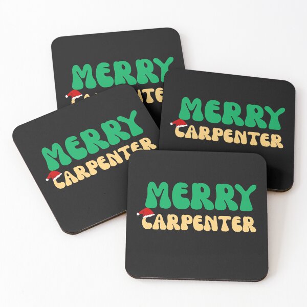 Item preview, Retro Merry Carpenter Christmas Woodworking Gift designed and sold by mumchaosdesigns.