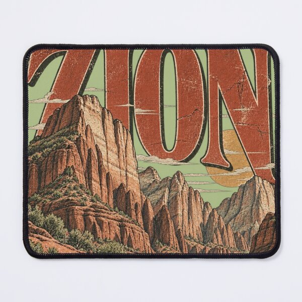 Item preview, ZION — RED ROCK HORIZONS designed and sold by KrungiT Design .